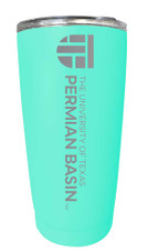 University of Texas of the Permian Basin Etched 16 oz Stainless Steel Tumbler (Choose Your Color)