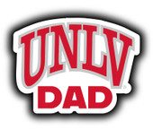 UNLV Rebels 4-Inch Proud Dad Die Cut Decal