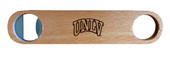 UNLV Rebels Laser Etched Wooden Bottle Opener College Logo Design