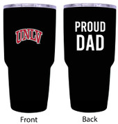 UNLV Rebels Proud Dad 24 oz Insulated Stainless Steel Tumblers Black.