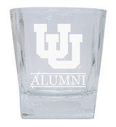 Utah Utes 8 oz Etched Alumni Glass Tumbler 2-Pack