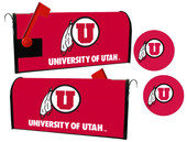 Utah Utes Magnetic Mailbox Cover & Sticker Set