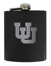 Utah Utes Matte Finish Stainless Steel 7 oz Flask