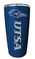 UTSA Road Runners Etched 16 oz Stainless Steel Tumbler (Choose Your Color)