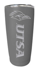 UTSA Road Runners Etched 16 oz Stainless Steel Tumbler (Gray)