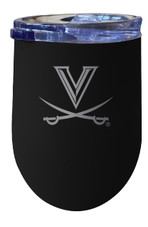 Virginia Cavaliers 12 oz Etched Insulated Wine Stainless Steel Tumbler