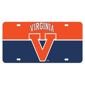 Virginia Cavaliers Metal License Plate Car Tag