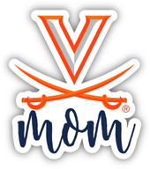 Virginia Cavaliers Proud Mom 4-Inch Die Cut Decal