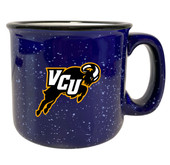 Virginia Commonwealth 8 oz Speckled Ceramic Camper Coffee Mug (Navy).