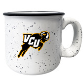 Virginia Commonwealth 8 oz Speckled Ceramic Camper Coffee Mug White (White).