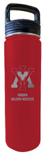VMI Keydets 32 oz Engraved Insulated Double Wall Stainless Steel Water Bottle Tumbler (Red)
