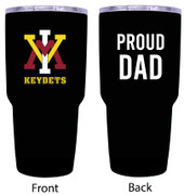 VMI Keydets Proud Dad 24 oz Insulated Stainless Steel Tumblers Choose Your Color.