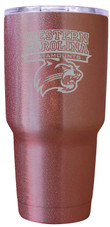 Western Carolina University 24 oz Insulated Tumbler Etched - Rose Gold