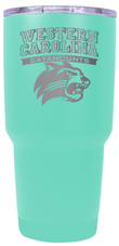 Western Carolina University 24 oz Insulated Tumbler Etched - Seafoam