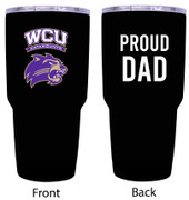 Western Carolina University Proud Dad 24 oz Insulated Stainless Steel Tumblers Choose Your Color.