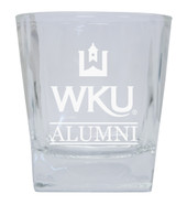 Western Kentucky Hilltoppers 8 oz Etched Alumni Glass Tumbler 2-Pack