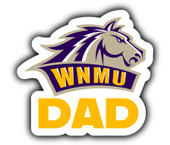 Western New Mexico University 4-Inch Proud Dad Die Cut Decal