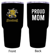 Wichita State Shockers Proud Mom 24 oz Insulated Stainless Steel Tumblers Choose Your Color.