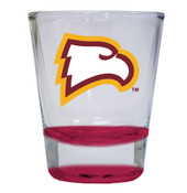 Winthrop University 2 ounce Color Etched Shot Glasses