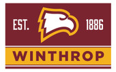 Winthrop University Wood Sign with Frame