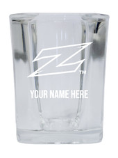 Personalized Customizable Akron Zips Etched Stemless Shot Glass 2 oz With Custom Name