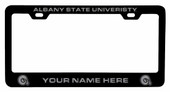Collegiate Custom Albany State University Metal License Plate Frame with Engraved Name