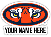 Personalized Customizable Auburn Tigers Vinyl Decal Sticker Custom Name