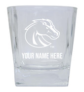 Boise State Broncos Custom College Etched Alumni 8oz Glass Tumbler 2 Pack