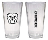 Personalized Customizable Butler Bulldogs Pint Glass Custom Name