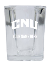 Personalized Customizable Christopher Newport Captains Etched Stemless Shot Glass 2 oz With Custom Name