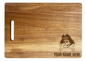 East Carolina Pirates Custom Engraved Wooden Cutting Board 10" x 14" Acacia Wood