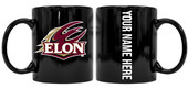 Collegiate Custom Personalized Elon University 8 oz Ceramic Mug with Your Name