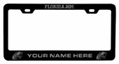 Collegiate Custom Florida A&M Rattlers Metal License Plate Frame with Engraved Name