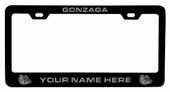 Collegiate Custom Gonzaga Bulldogs Metal License Plate Frame with Engraved Name