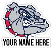 Personalized Customizable Gonzaga Bulldogs Vinyl Decal Sticker Custom Name