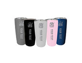 Collegiate Custom Personalized Hampton University 16 oz Etched Insulated Stainless Steel Tumbler with Engraved Name Choice of Color