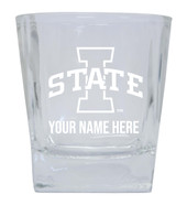 Iowa State Cyclones Custom College Etched Alumni 5oz Shooter Glass Tumbler 2 Pack
