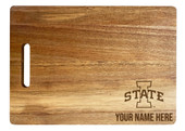 Iowa State Cyclones Custom Engraved Wooden Cutting Board 10" x 14" Acacia Wood