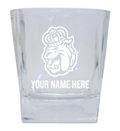 James Madison Dukes Custom College Etched Alumni 5oz Shooter Glass Tumbler