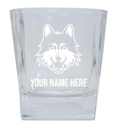 Loyola University Ramblers Custom College Etched Alumni 8oz Glass Tumbler