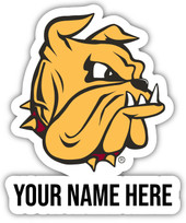 Personalized Customizable Minnesota Duluth Bulldogs Vinyl Decal Sticker Custom Name