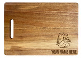 Minnesota Duluth Bulldogs Custom Engraved Wooden Cutting Board 10" x 14" Acacia Wood