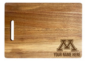 Minnesota Gophers Custom Engraved Wooden Cutting Board 10" x 14" Acacia Wood