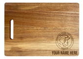 Norfolk State University Custom Engraved Wooden Cutting Board 10" x 14" Acacia Wood