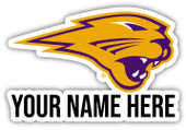 Personalized Customizable Northern Iowa Panthers Vinyl Decal Sticker Custom Name