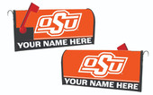 Personalized Customizable Oklahoma State Cowboys Mailbox Cover Design Custom Name