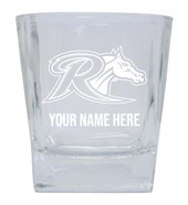 Rider University Broncs Custom College Etched Alumni 5oz Shooter Glass Tumbler 2 Pack