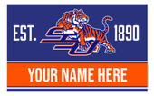 Personalized Customizable Savannah State University Wood Sign with Frame Custom Name