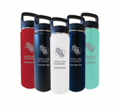 Stephen F. Austin State University Custom College Etched 32 oz Stainless Steel Water Bottle Tumbler "Personalized with Name"