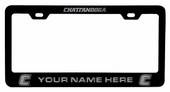 Collegiate Custom University of Tennessee at Chattanooga Metal License Plate Frame with Engraved Name